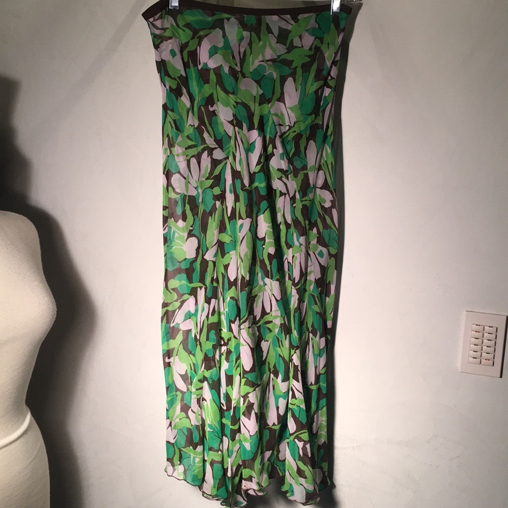 Diane van Furstenberg chiffon skirt